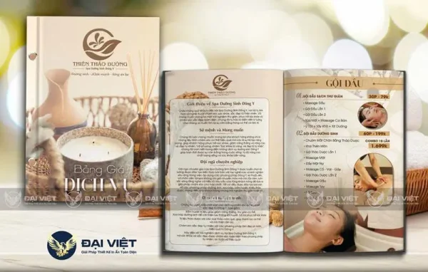 in menu spa