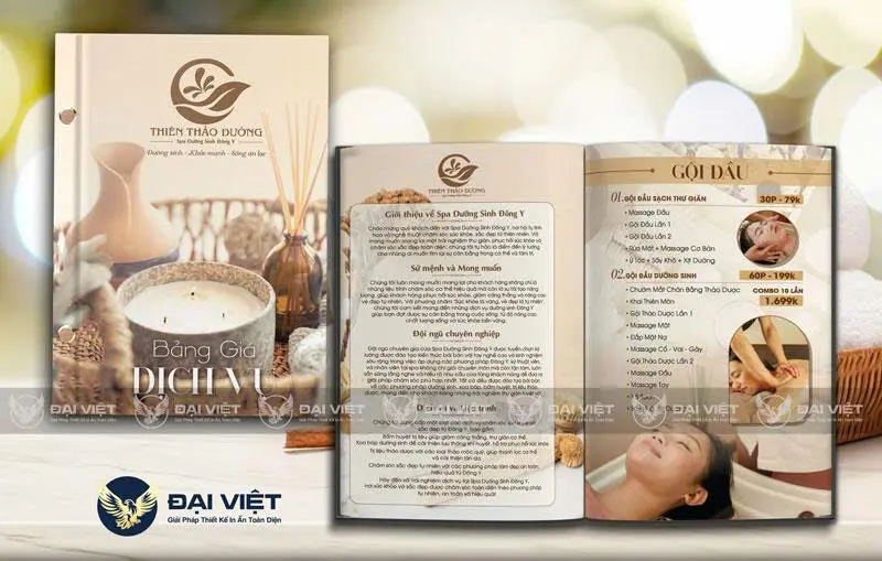in menu spa