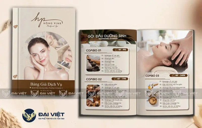 menu spa