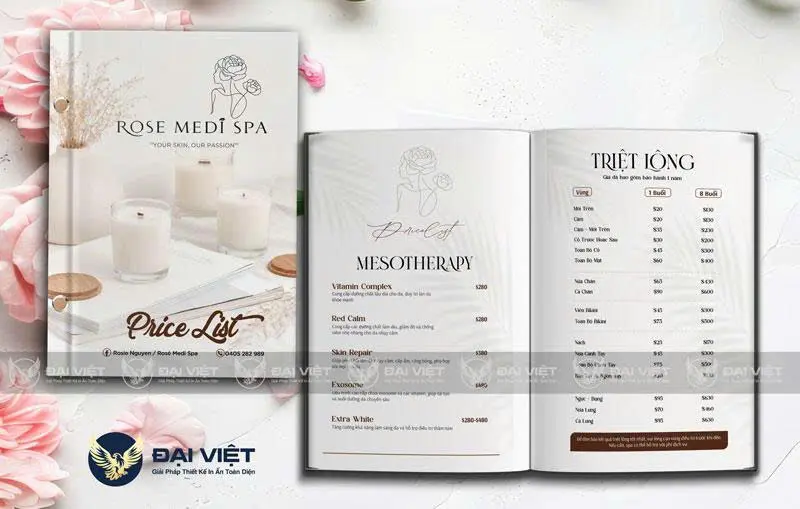 in menu spa