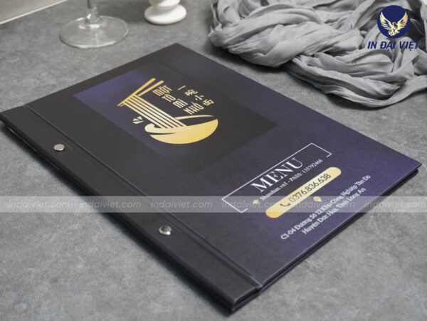 In Menu Bìa Cứng Chất Lượng Cho Nhà Hàng, Quán Cafe - Hình ảnh 2