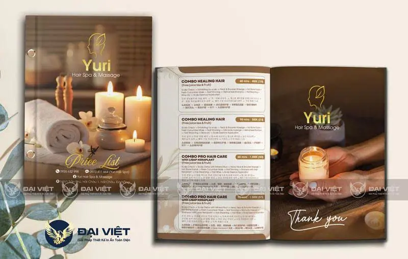 in menu spa