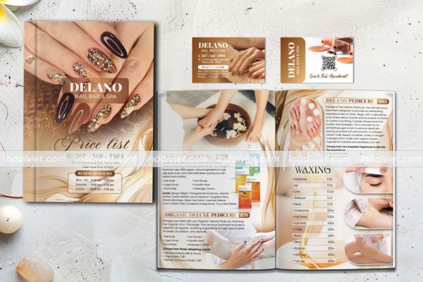 In Menu Nails Sang Trọng Số 1 VN | Bảng Giá 2025 - Hình ảnh 6