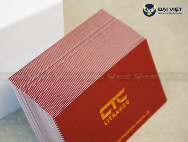 in card visit ép kim