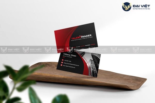 mẫu name card bất động sản