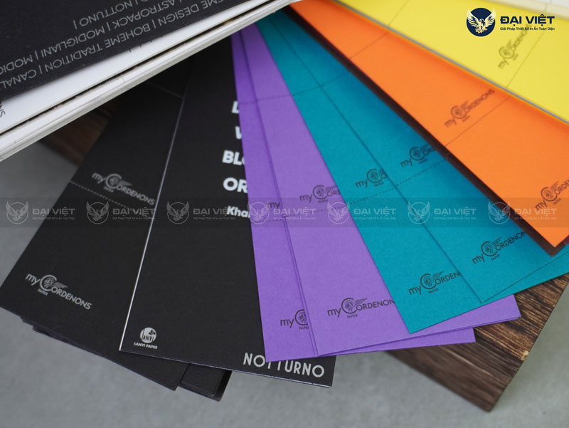 in card giấy mỹ thuật