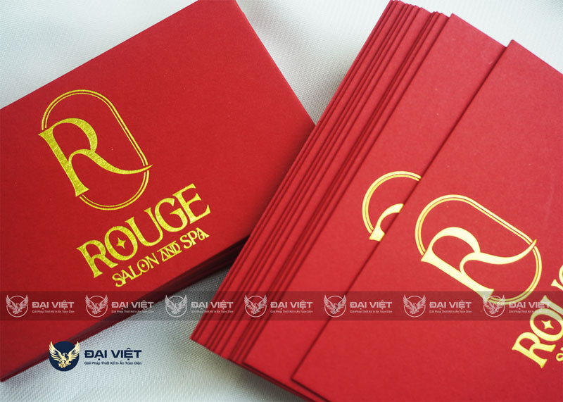giá in card visit 2 mặt