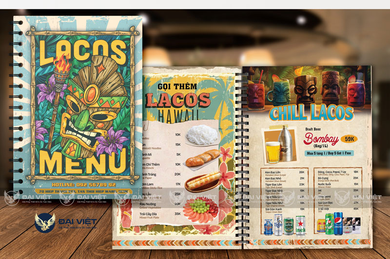 menu mẫu đẹp