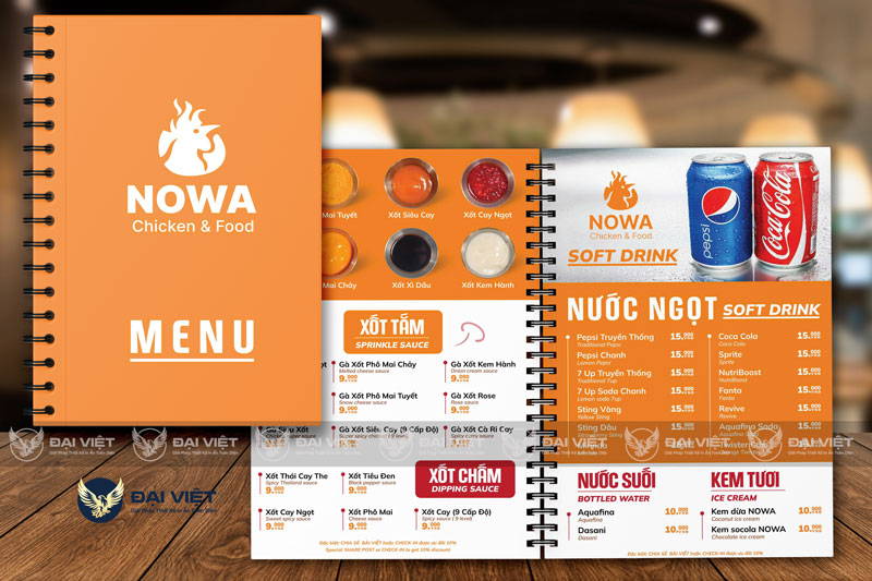 menu mẫu đẹp